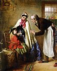 Edward Hughes A First Visit to the Dentist painting